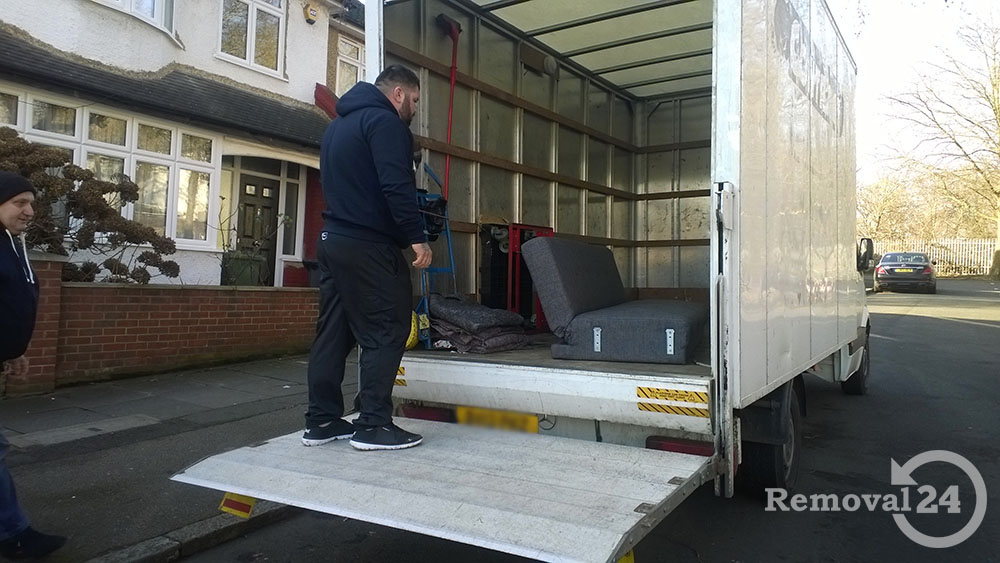 Movers with a luton van